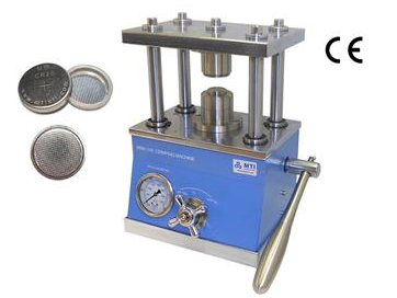 CR-2450型小型液壓紐扣電池封裝機